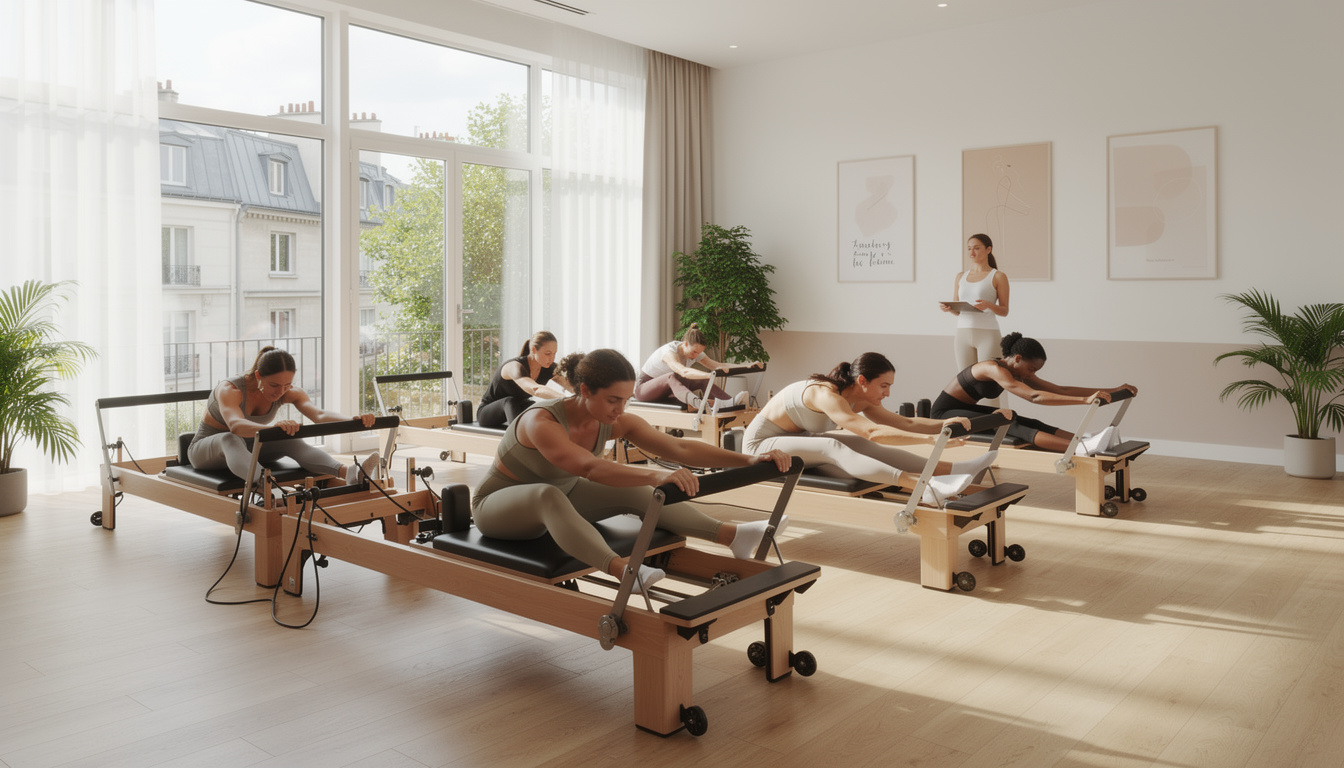 découvrez la fabrique pilates, votre studio pilates à boulogne-billancourt, offrant des cours pour tous niveaux dans un cadre moderne et convivial. rejoignez-nous pour renforcer votre corps et votre esprit.